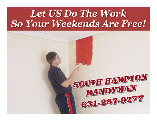Handyman services and home improvement. Southampton, NY.